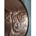 Large Pendant - Highland cow - copper Large Pendant - Highland cow - copper