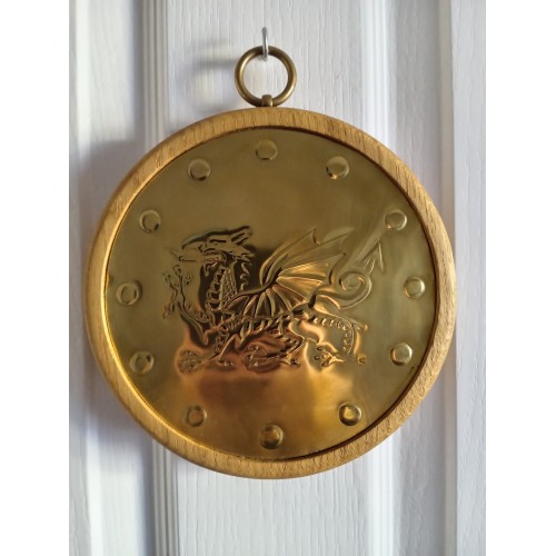 Large Pendant - Dragon - Brass