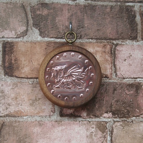 Small Pendant - Dragon - Copper/Walnut Small Pendant - Dragon - Copper/Walnut